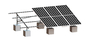 88m / S 2.0KN / M2 Stalowa konstrukcja słoneczna ocynkowany system montażu naziemnego
